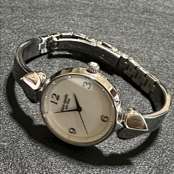 Kate Spade ♠️ New York Hollis Stainless Steel Mother Of Pearl Vintage Watch main image 4